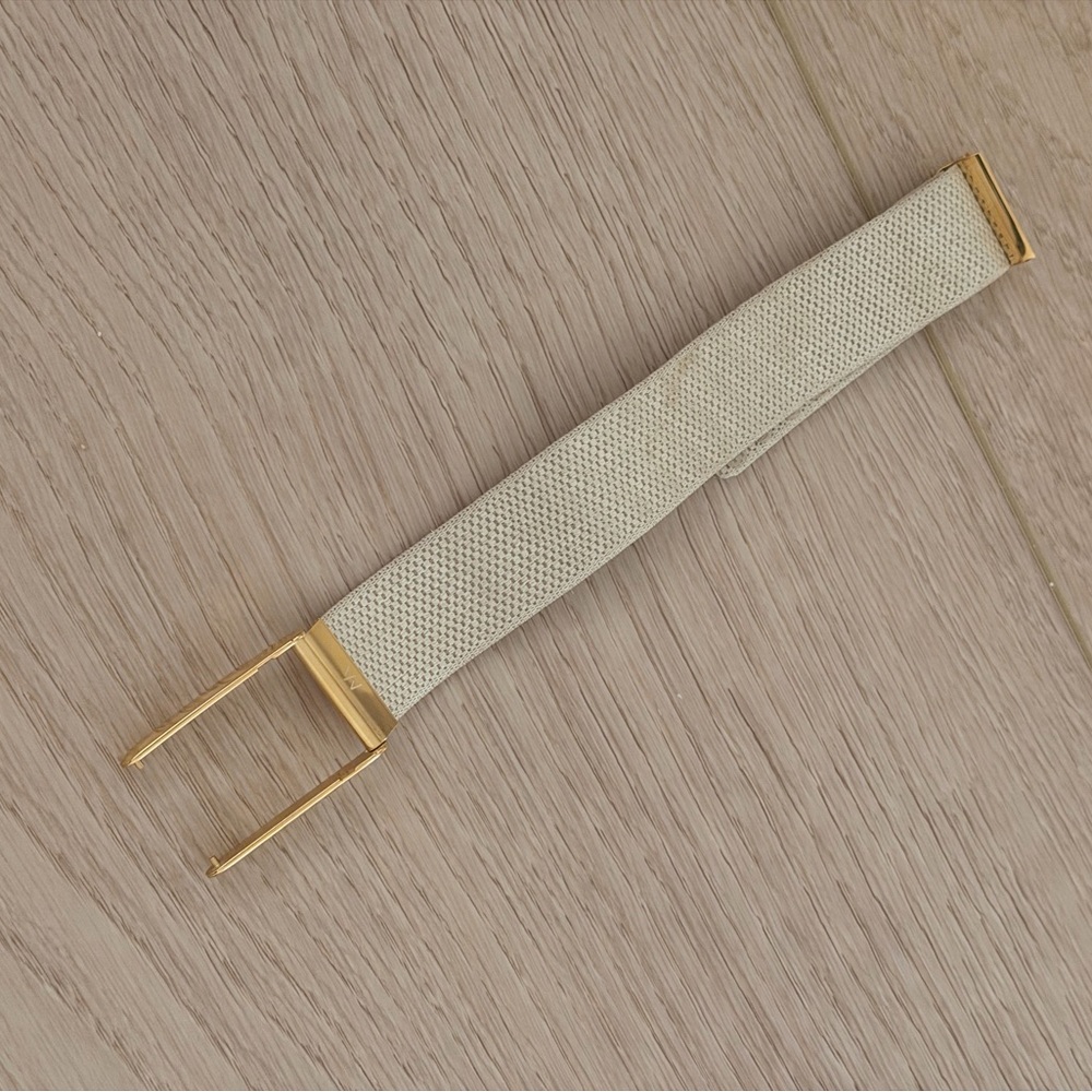 Whoop Band for 5.0 or MG: MG SuperKnit Luxe Band (Dune with Gold)